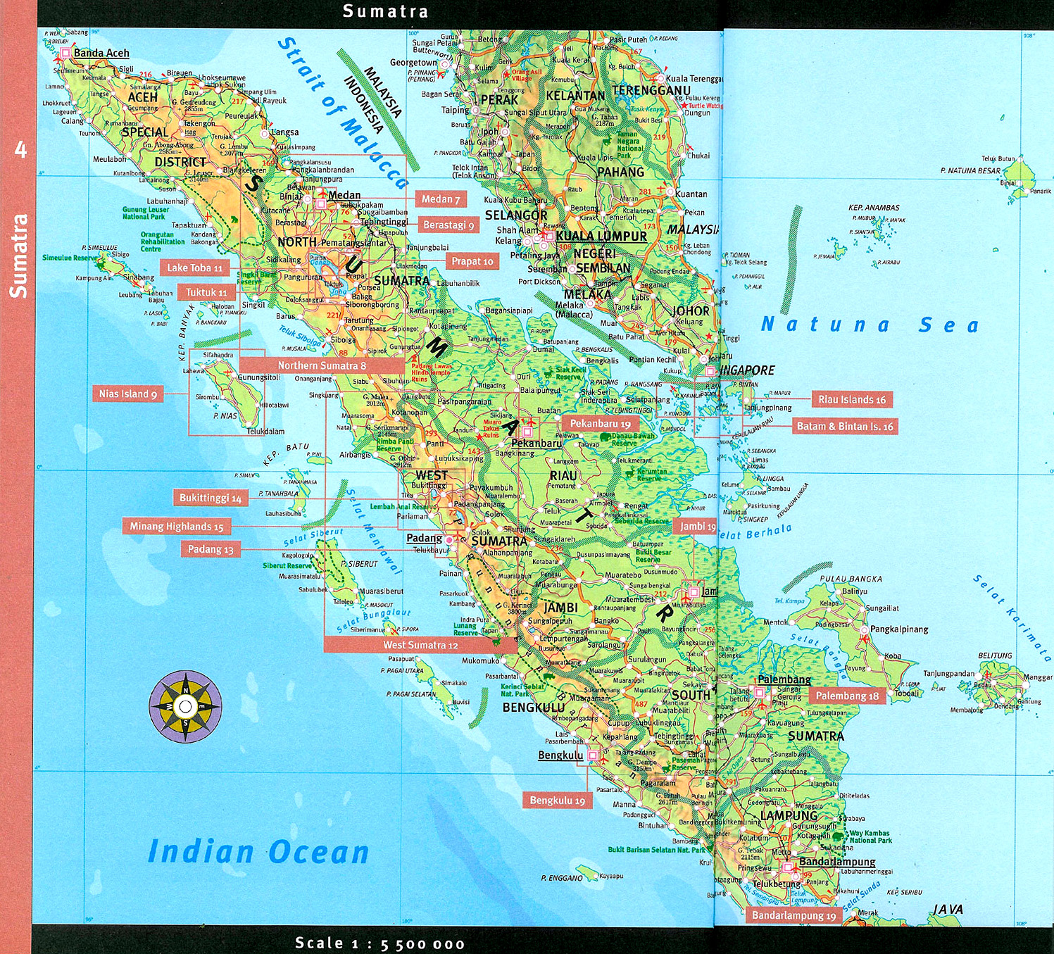    Sumatra Map 