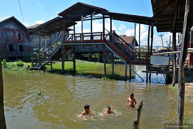 Альбом отзыва "Водный мир озера Инле"