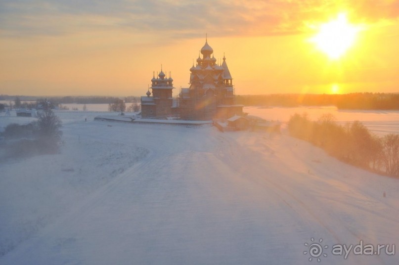 Альбом отзыва "Кижи морозные, Рождественские"