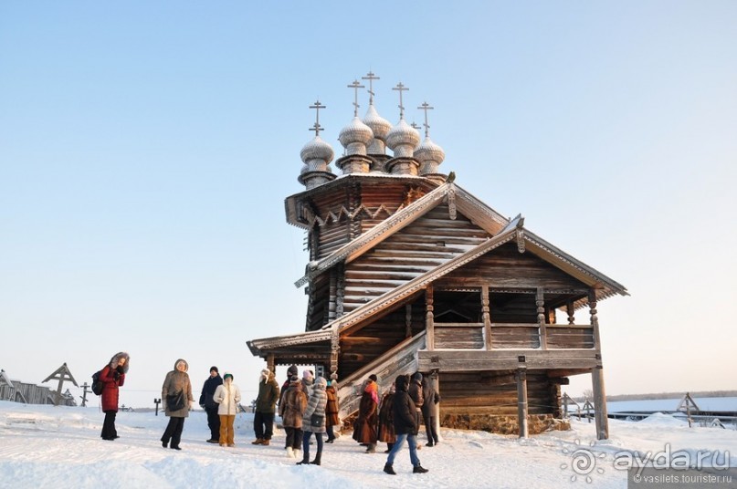 Альбом отзыва "Кижи морозные, Рождественские"