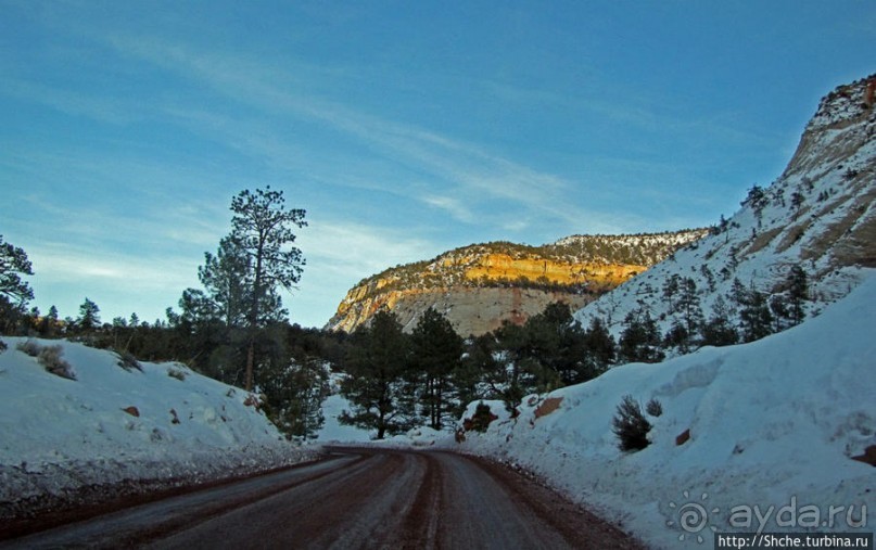 Альбом отзыва "Зион. "Сквозной" маршрут по Zion-Mount Carmel Highway"