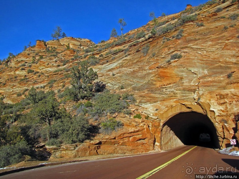 Альбом отзыва "Зион. "Сквозной" маршрут по Zion-Mount Carmel Highway"