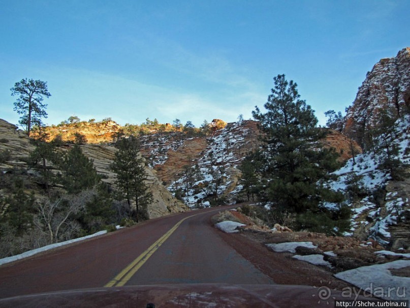 Альбом отзыва "Зион. "Сквозной" маршрут по Zion-Mount Carmel Highway"