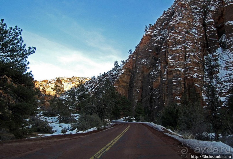 Альбом отзыва "Зион. "Сквозной" маршрут по Zion-Mount Carmel Highway"