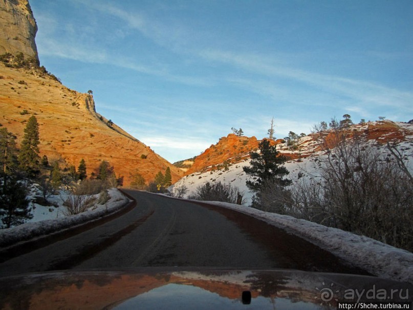 Альбом отзыва "Зион. "Сквозной" маршрут по Zion-Mount Carmel Highway"