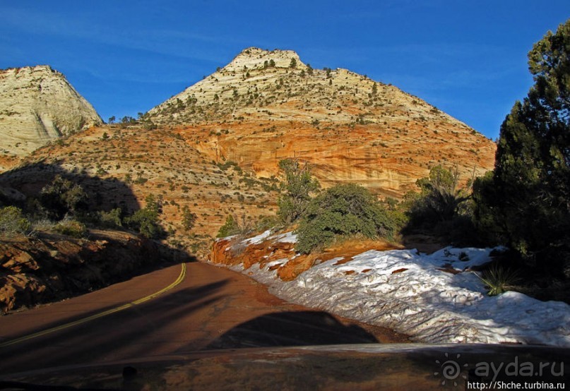 Альбом отзыва "Зион. "Сквозной" маршрут по Zion-Mount Carmel Highway"