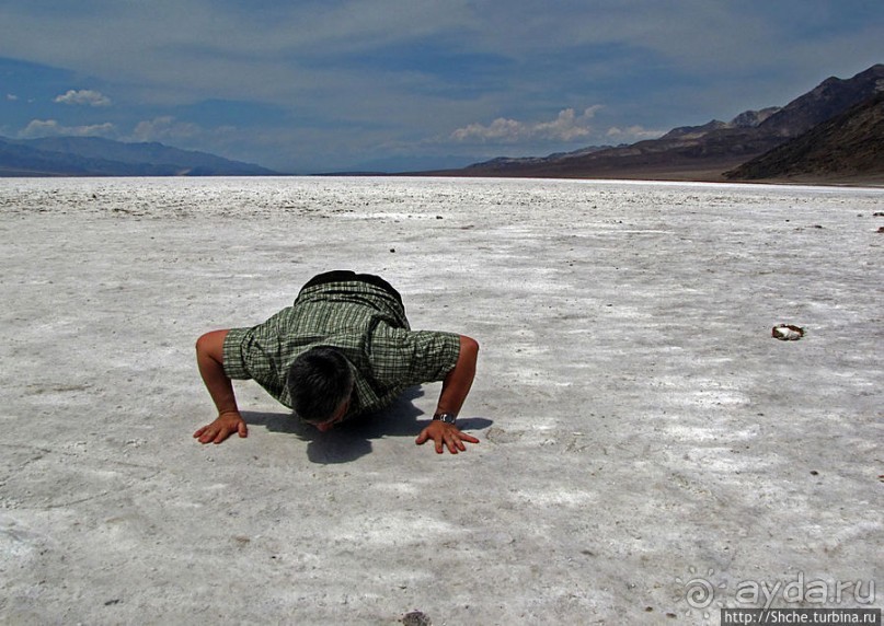 Альбом отзыва "Долина Смерти. Badwater basin — пешком на глубине 86 метров"