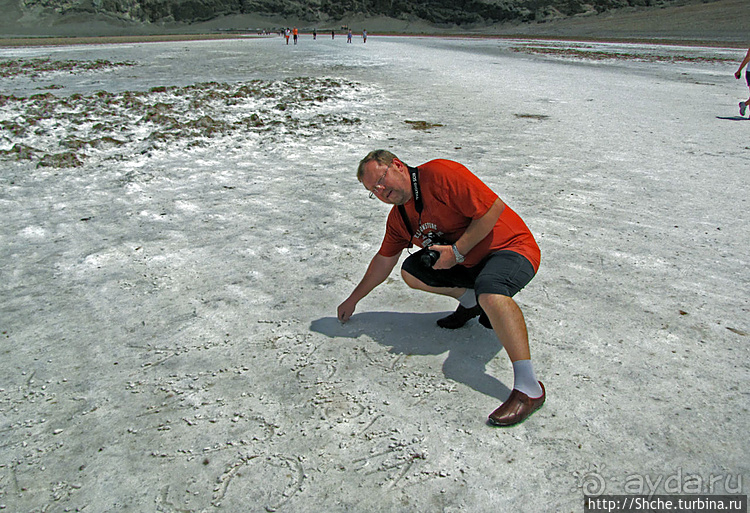 Альбом отзыва "Долина Смерти. Badwater basin — пешком на глубине 86 метров"