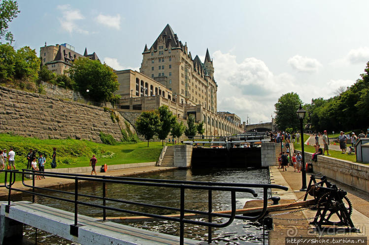 Rideau canal в Оттаве