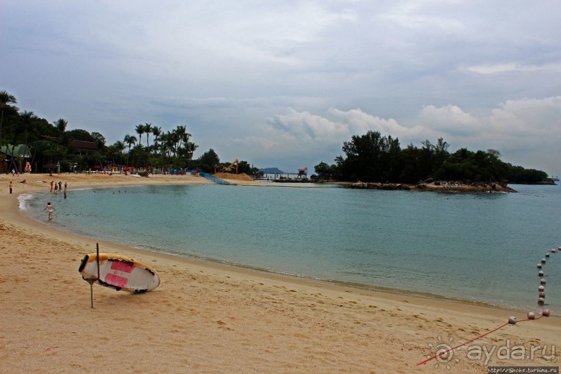 Альбом отзыва "Лучшие пляжи Сентозы. Palawan Beach"