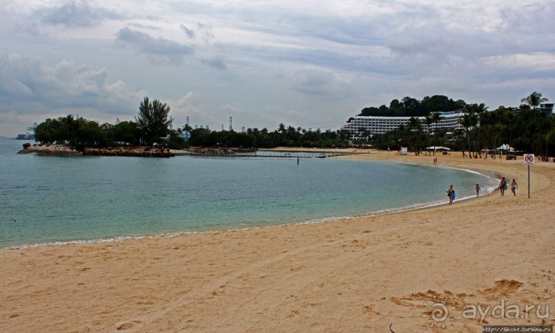 Альбом отзыва "Лучшие пляжи Сентозы. Palawan Beach"