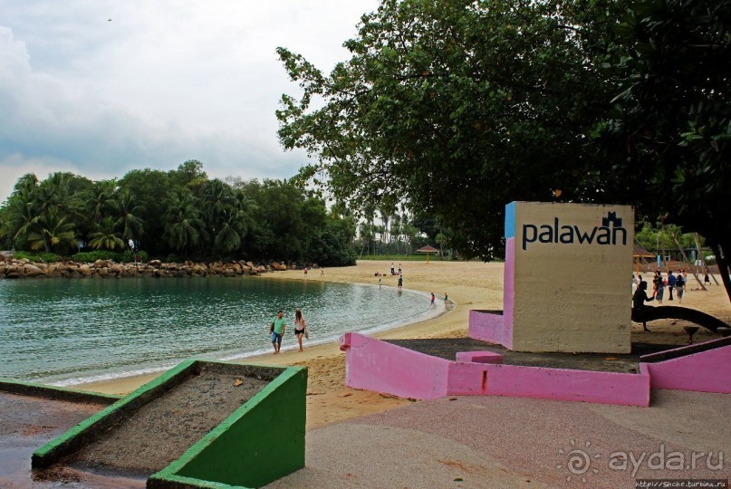 Альбом отзыва "Лучшие пляжи Сентозы. Palawan Beach"