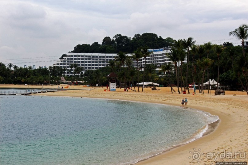 Альбом отзыва "Лучшие пляжи Сентозы. Palawan Beach"