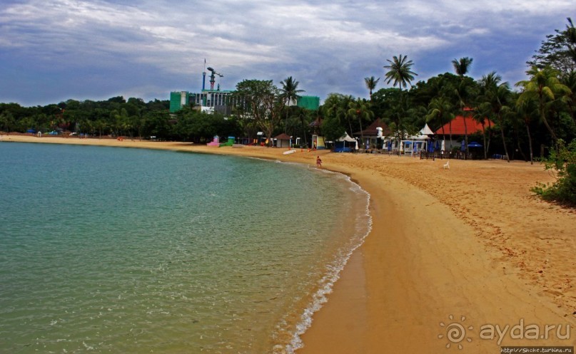 Альбом отзыва "Лучшие пляжи Сентозы. Palawan Beach"