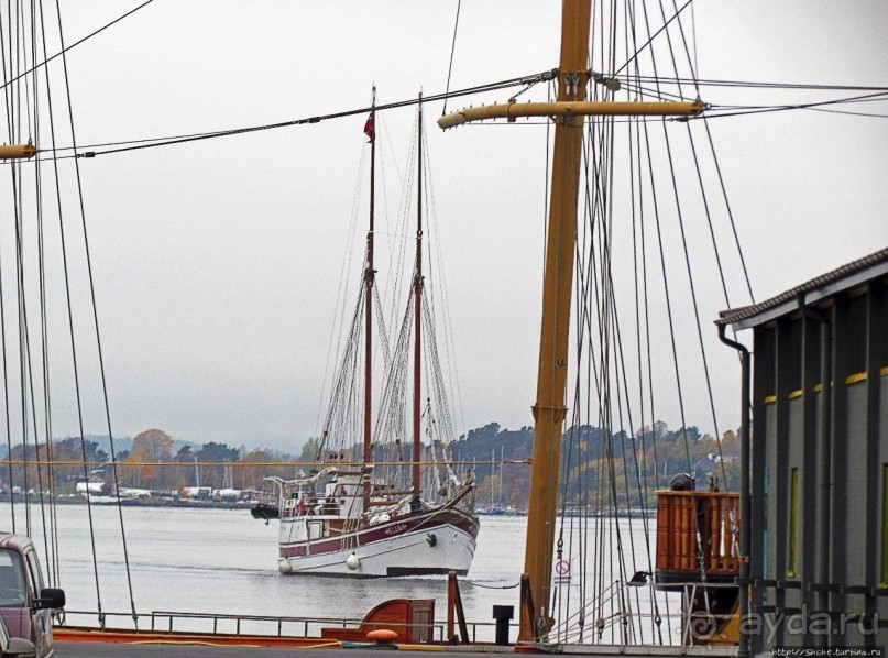 Альбом отзыва "Променад вдоль берегов бухты Pipervika, элитный Aker Brygge"