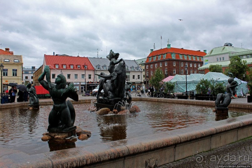 Альбом отзыва "Stora Torg — сердце средневекового Хальмстада"