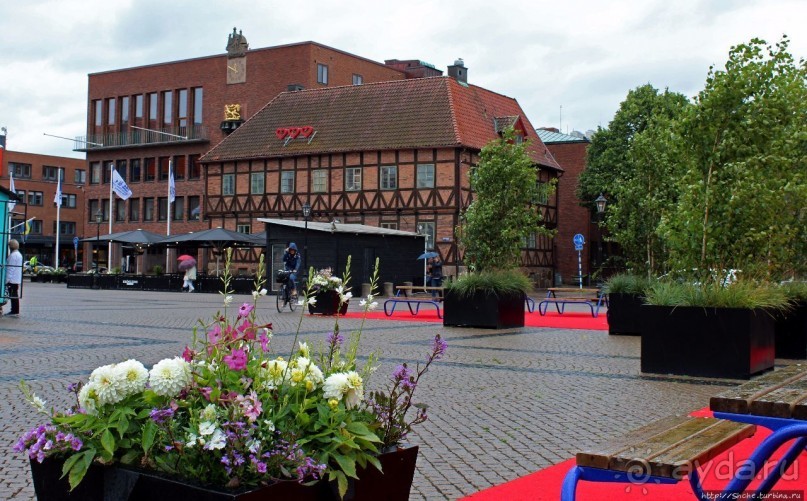 Альбом отзыва "Stora Torg — сердце средневекового Хальмстада"