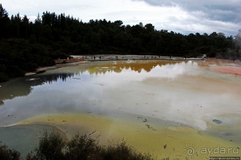 Альбом отзыва ""Священные воды" Wai O Tapu"