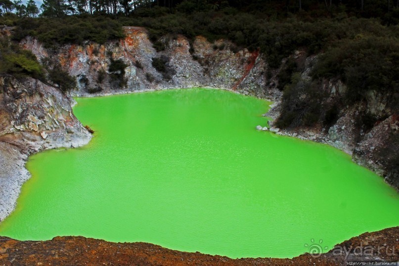 Альбом отзыва ""Священные воды" Wai O Tapu"