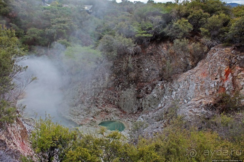 Альбом отзыва ""Священные воды" Wai O Tapu"