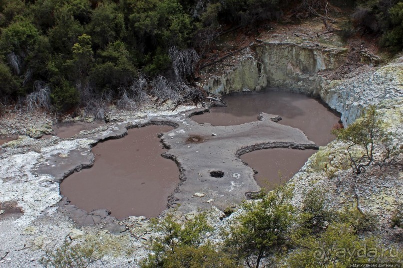 Альбом отзыва ""Священные воды" Wai O Tapu"