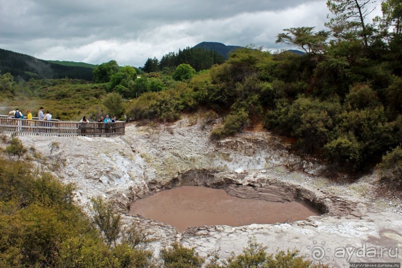 Альбом отзыва ""Священные воды" Wai O Tapu"