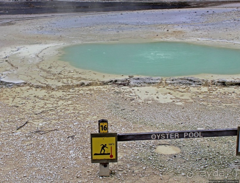 Альбом отзыва ""Священные воды" Wai O Tapu"