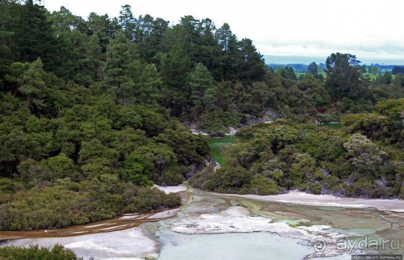 Альбом отзыва ""Священные воды" Wai O Tapu"