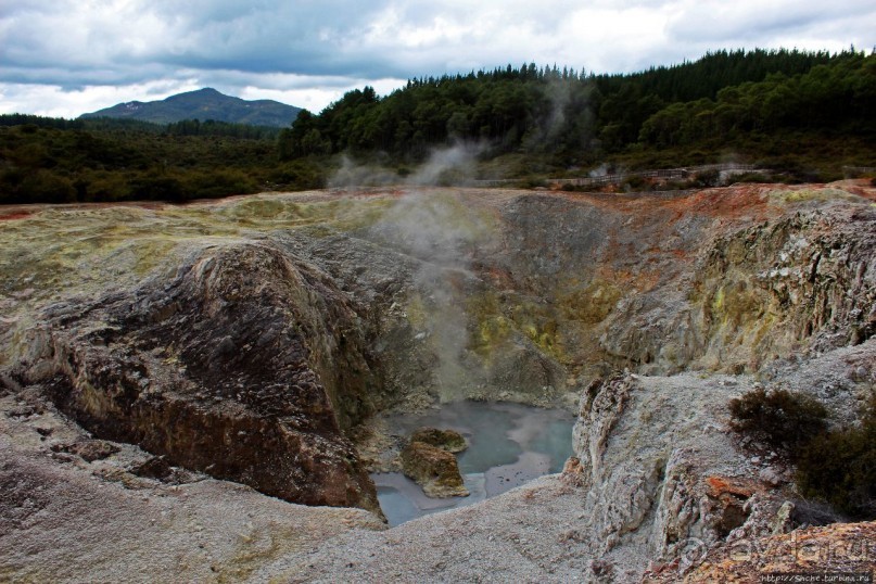 Альбом отзыва ""Священные воды" Wai O Tapu"