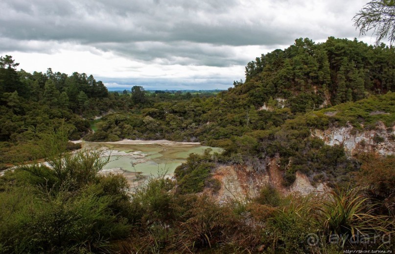 Альбом отзыва ""Священные воды" Wai O Tapu"