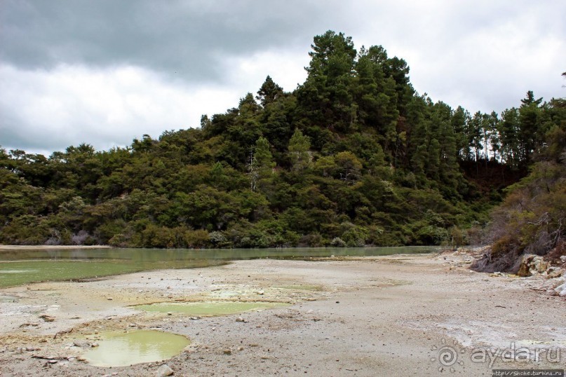 Альбом отзыва ""Священные воды" Wai O Tapu"