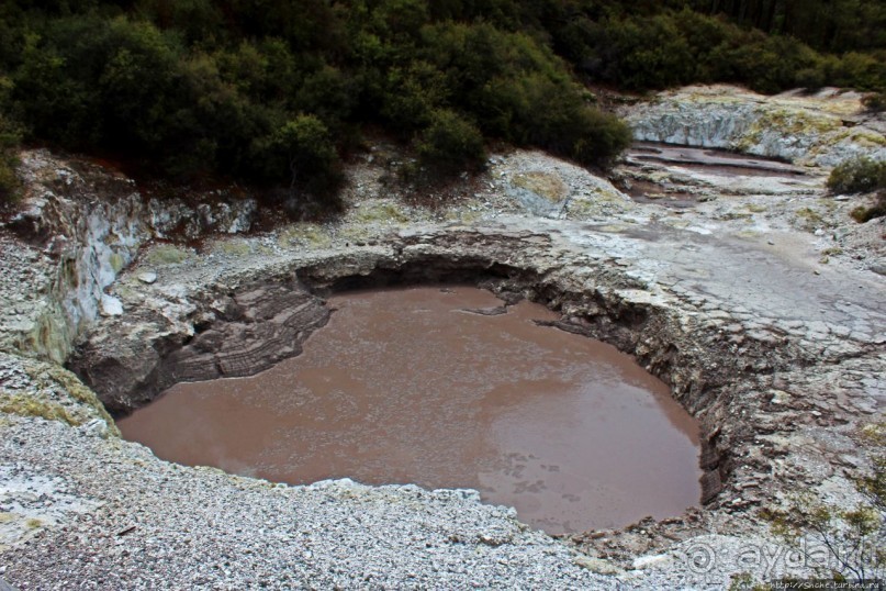 Альбом отзыва ""Священные воды" Wai O Tapu"