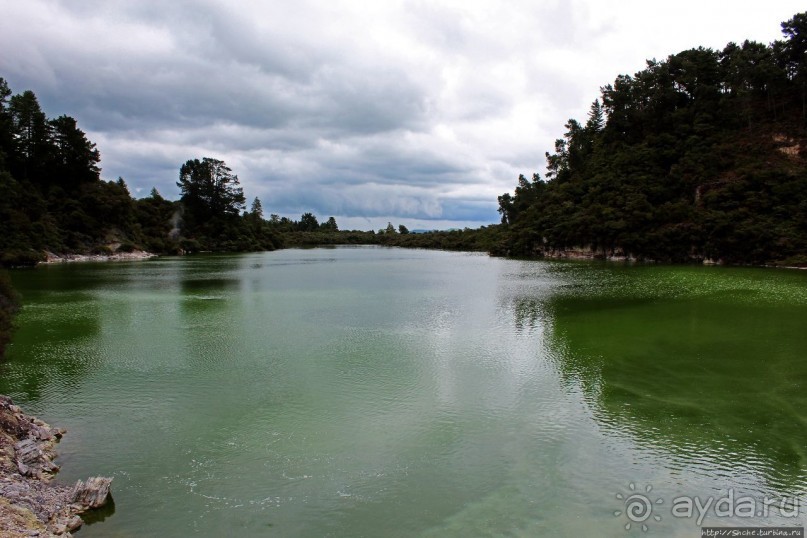 Альбом отзыва ""Священные воды" Wai O Tapu"