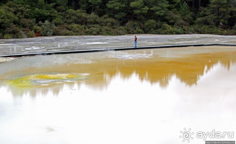 Альбом отзыва ""Священные воды" Wai O Tapu"