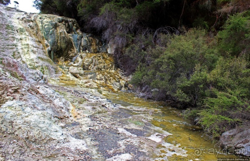 Альбом отзыва ""Священные воды" Wai O Tapu"