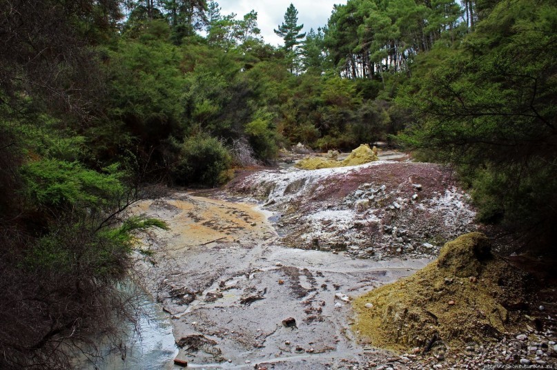 Альбом отзыва ""Священные воды" Wai O Tapu"