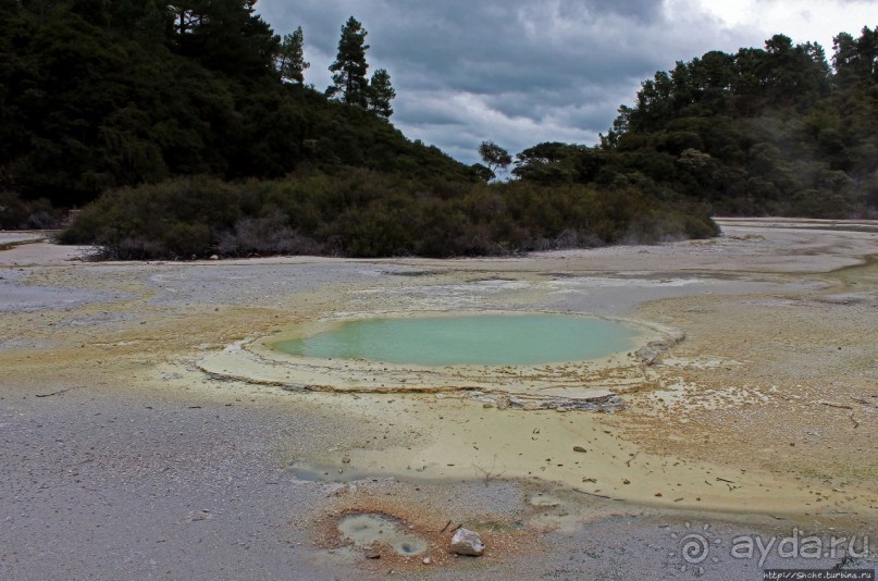 Альбом отзыва ""Священные воды" Wai O Tapu"