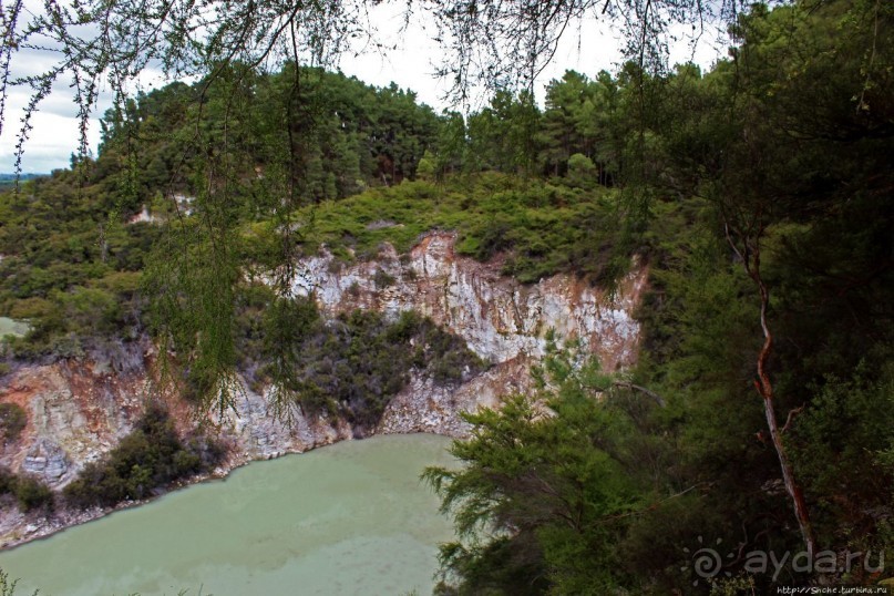 Альбом отзыва ""Священные воды" Wai O Tapu"