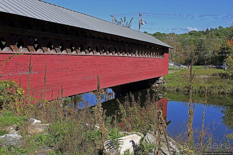 Альбом отзыва "В гостях у Радуги. Крытые мосты Вермонта. Paper Mill Bridge"