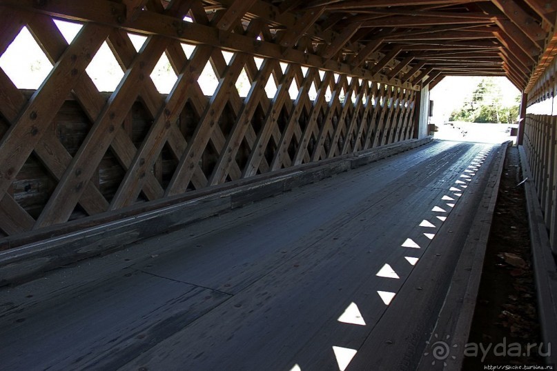 Альбом отзыва "В гостях у Радуги. Крытые мосты Вермонта. Paper Mill Bridge"