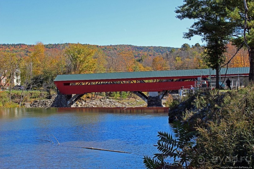 Альбом отзыва "Крытый мост Тафтсвиль / Taftsville Covered Bridge"