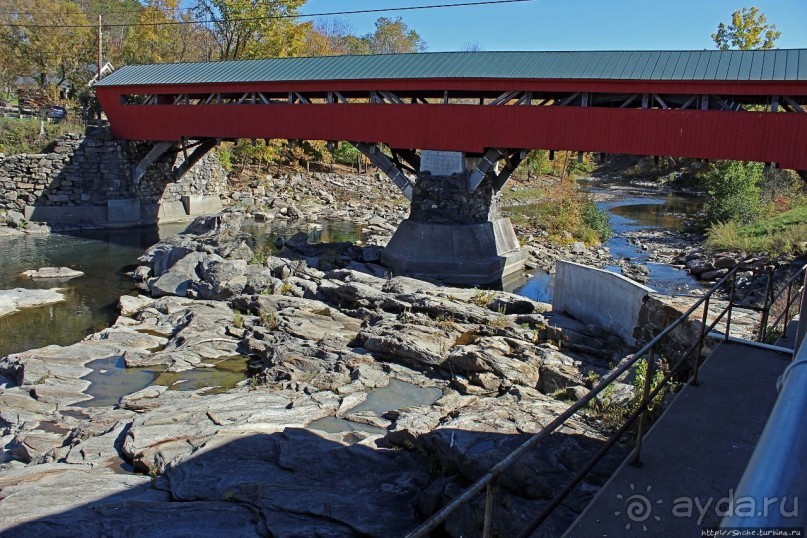 Альбом отзыва "Крытый мост Тафтсвиль / Taftsville Covered Bridge"