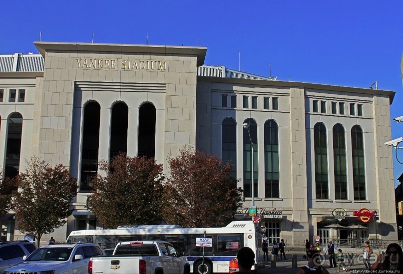 Альбом отзыва "Культовое кафе на "Yankee Stadium" в Бронксе"