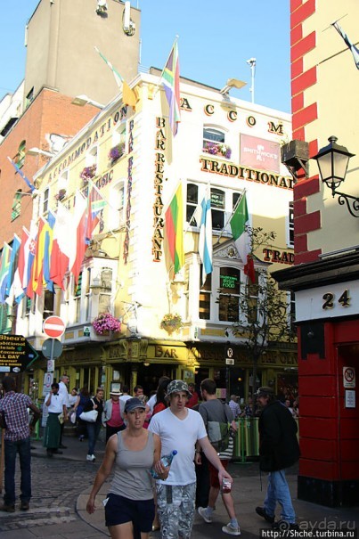 Альбом отзыва "Эстетика ирландского общепита. Район "Temple bar""