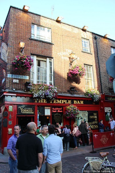 Альбом отзыва "Эстетика ирландского общепита. Район "Temple bar""