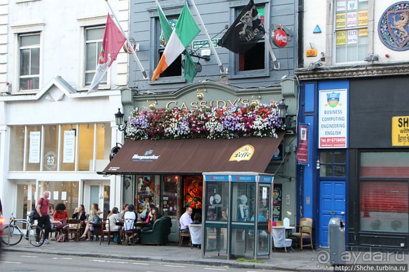 Альбом отзыва "Эстетика ирландского общепита. Район "Temple bar""