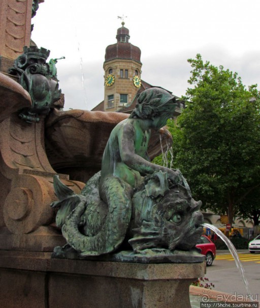 Альбом отзыва "Фонтан Broderbrunnen, 19 век"