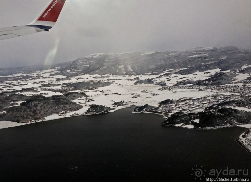 Альбом отзыва "Аерофотосъемка фьерда Strindfjorden при взлете с Værnes"