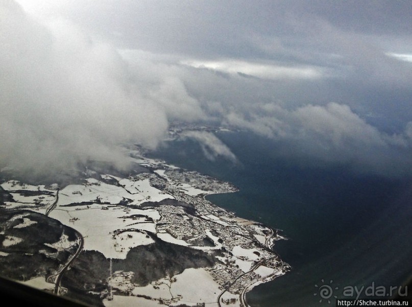 Альбом отзыва "Аерофотосъемка фьерда Strindfjorden при взлете с Værnes"