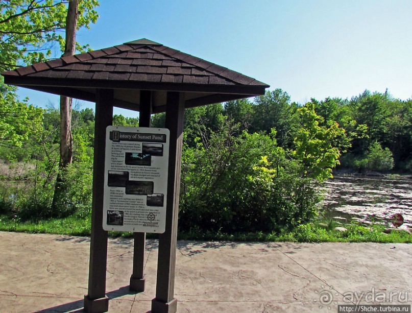 Альбом отзыва "Озеро в парке North Chagrin Reservation под Кливлендом"